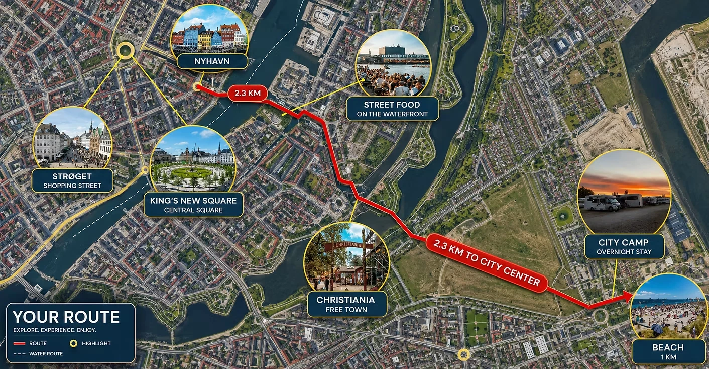 CityCamp Copenhagen and central Copenhagen